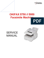 Okidata Fax 5750, 5950 Service Manual