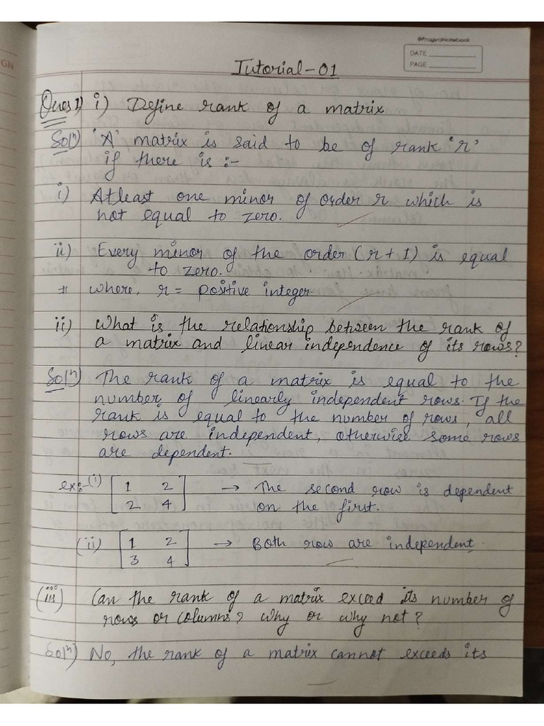 Tutorial - 1,2,3 Solution | PDF