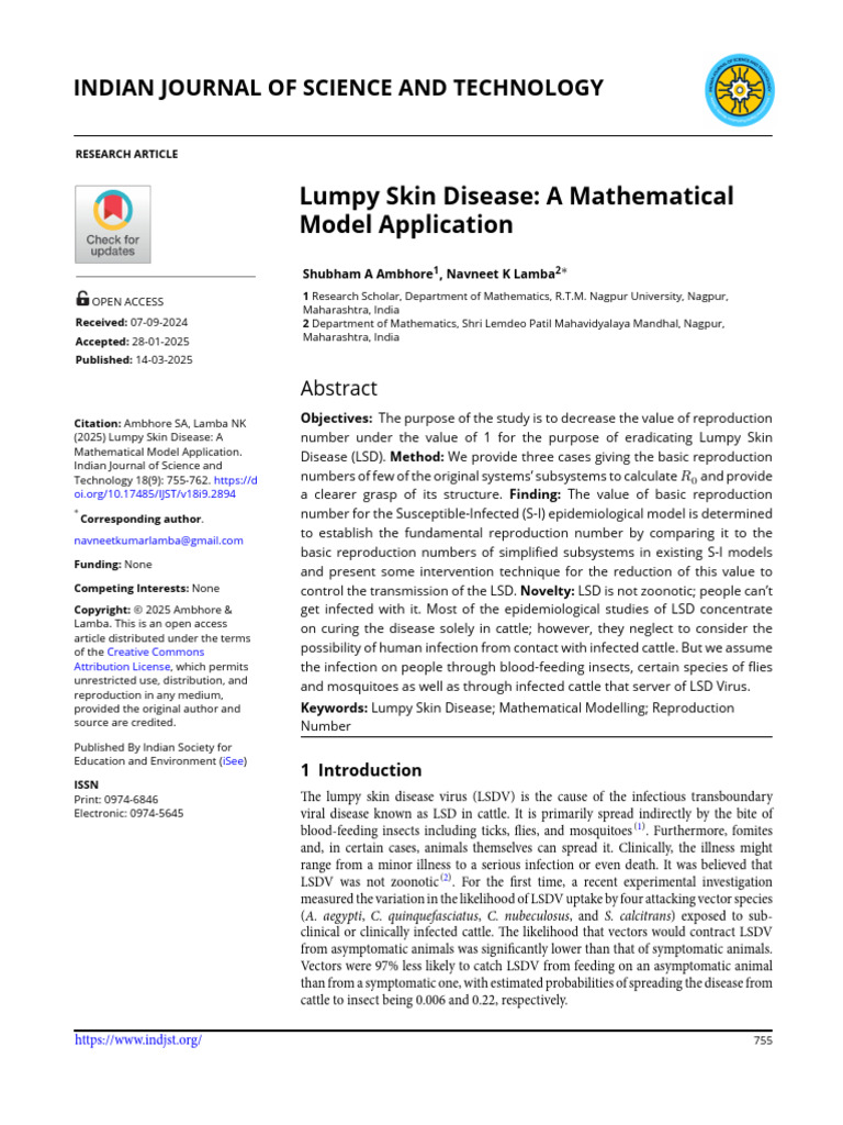 IJST-2024-2894 | PDF | Infection | Diseases And Disorders