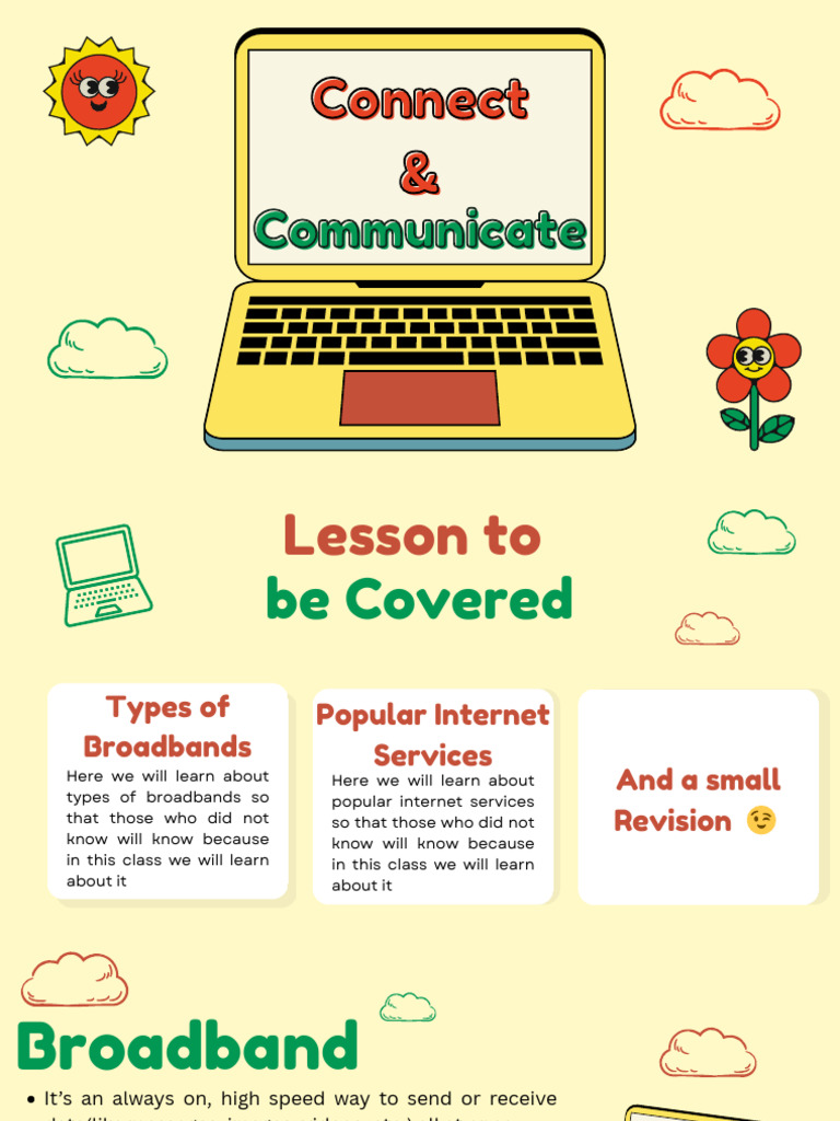 Connect and Communicate | PDF | File Transfer Protocol | Broadband