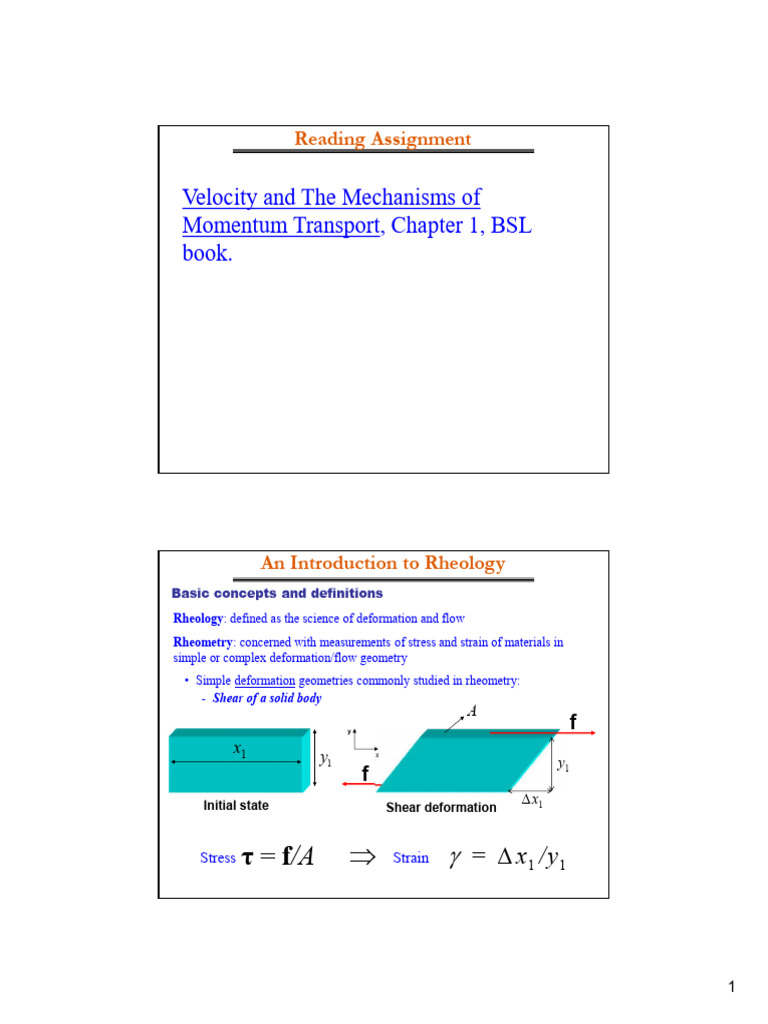 Rheology 2nd Edition | PDF | Shear Stress | Rheology