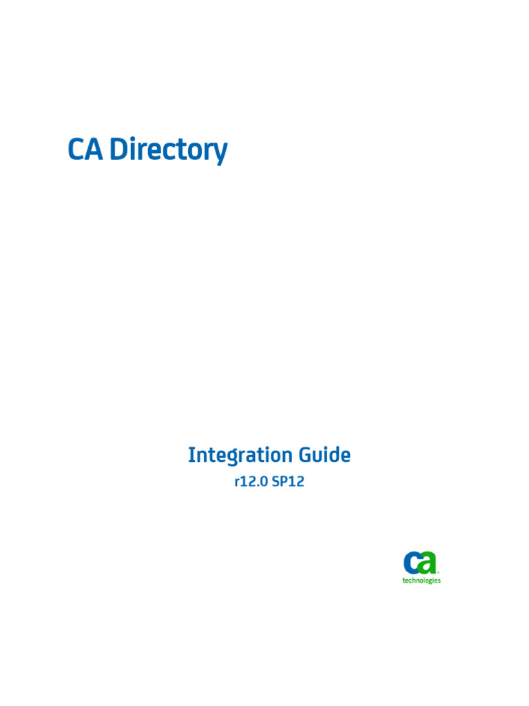 Directory Integration ENU | PDF | Computing