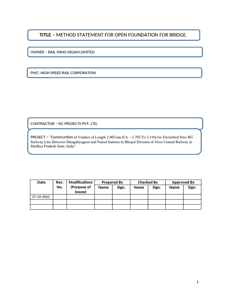 Research detailed Open Foundation of Bridges Methodology | PDF ...