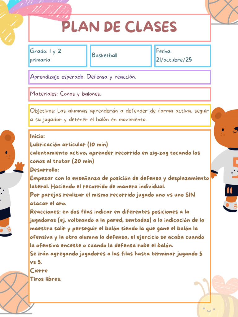 Plan de Clases | PDF