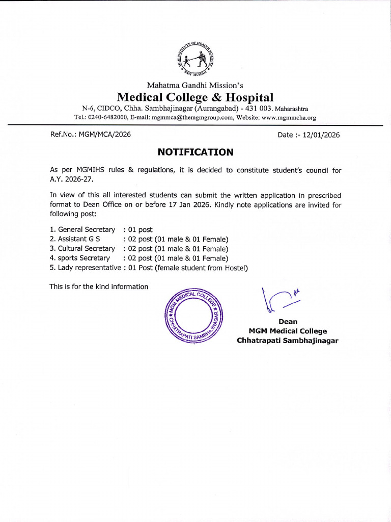 Notification | PDF