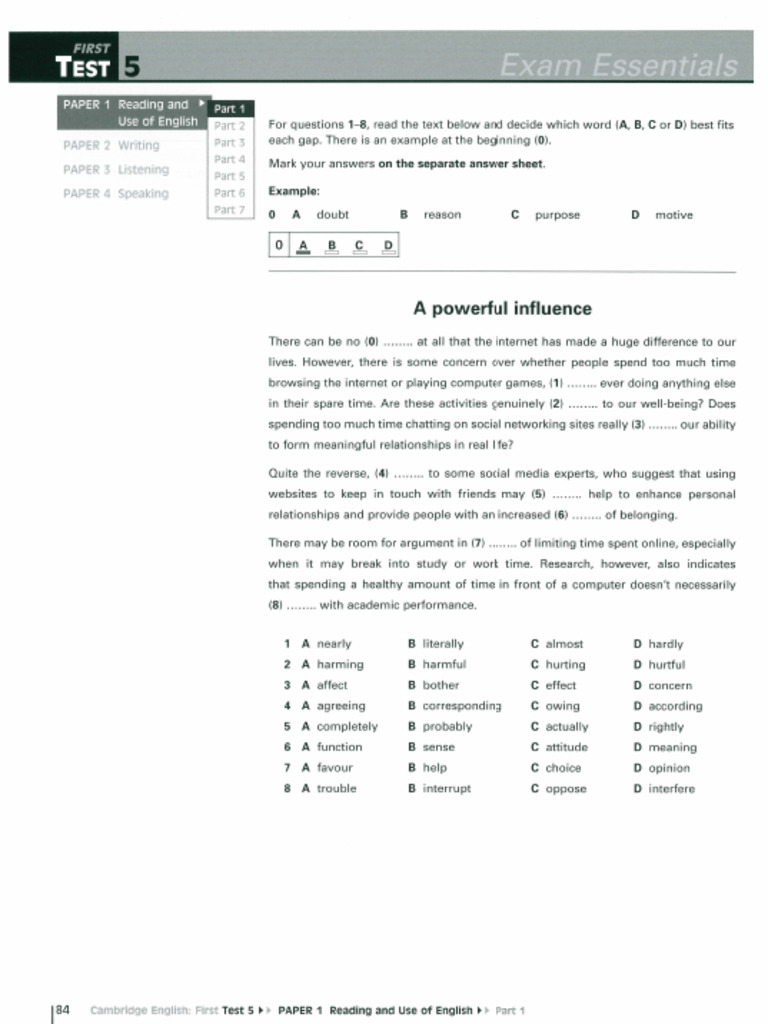 Practice Test | PDF