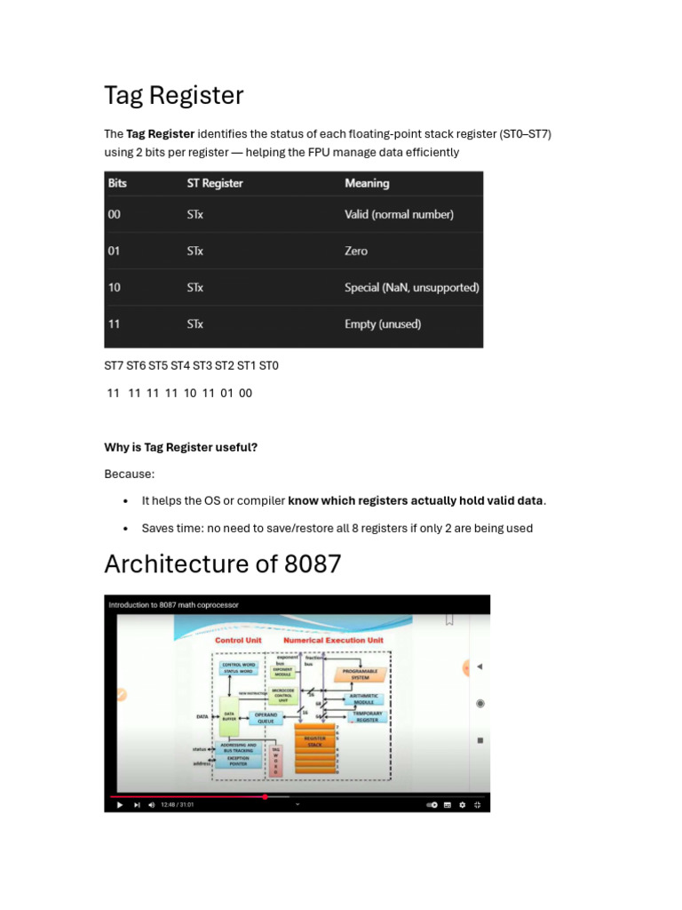 Interfacing 8087 | PDF
