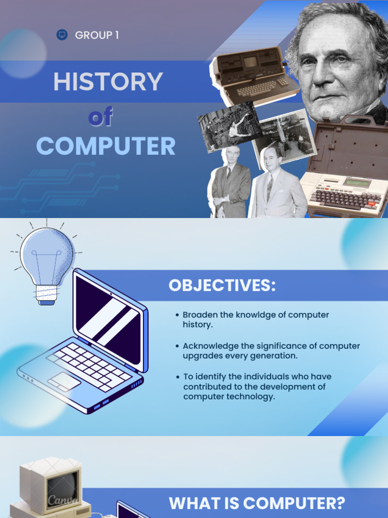 g1 - History of Computer | PDF | Personal Computers | Apple Inc.