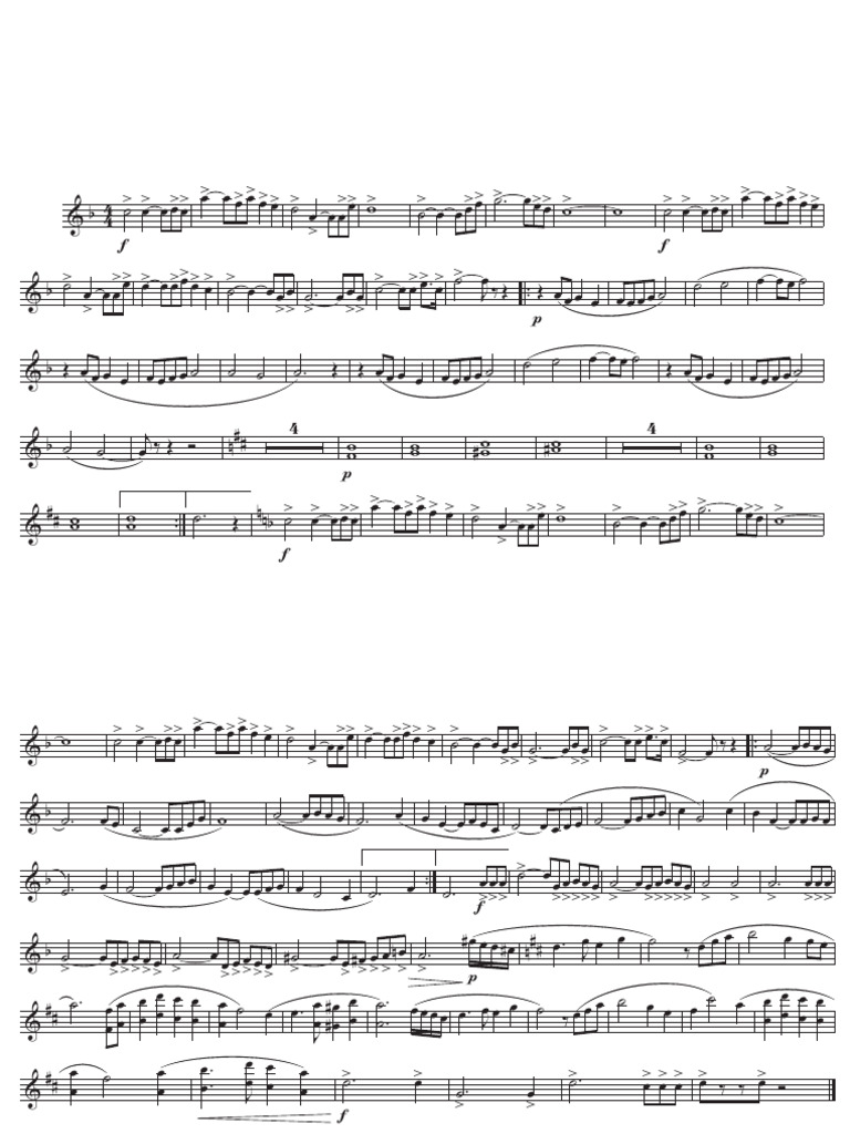 Capriccio - 06 Sax Contralto - Mus | PDF