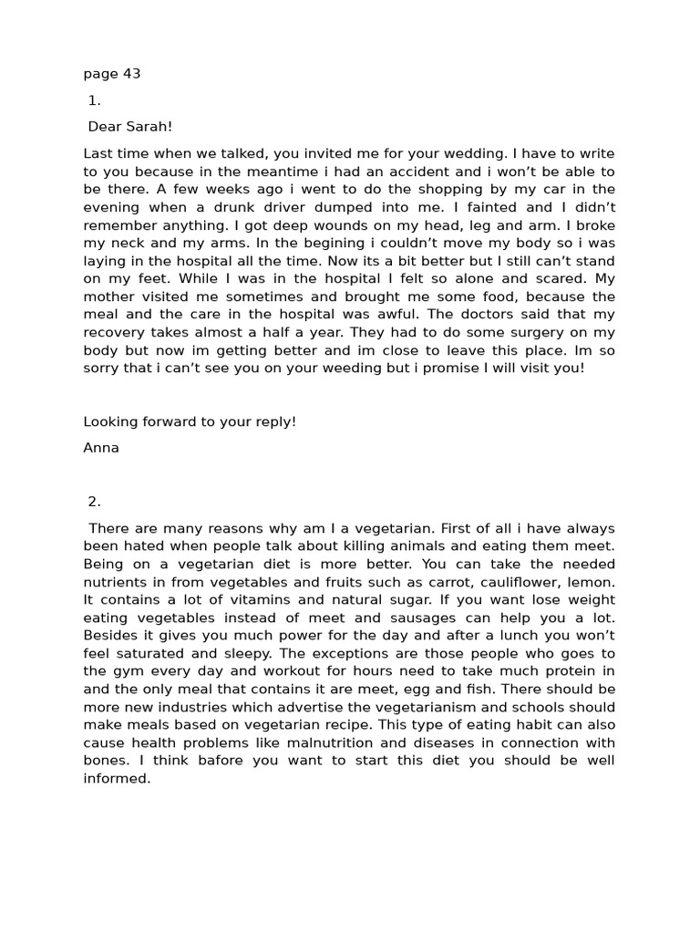 Writing | PDF