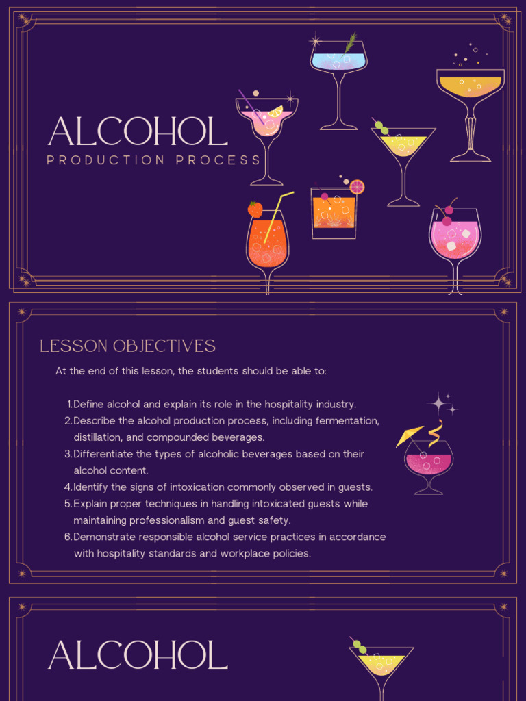Group 2. Alcohol Production Process | PDF | Alcoholic Beverages ...