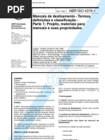 Abnt - NBR 4378 - Mancais de Deslizamento - Termos Definicoes E Classificacoes - Parte 1 Projeto Materiais para Mancais E Suas Propriedades