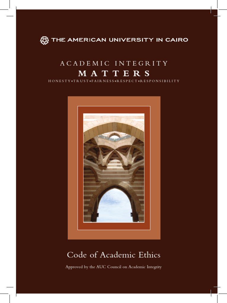 Code of Academic Ethics | PDF | Academic Integrity | Plagiarism