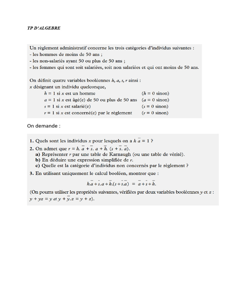 TP Math | PDF