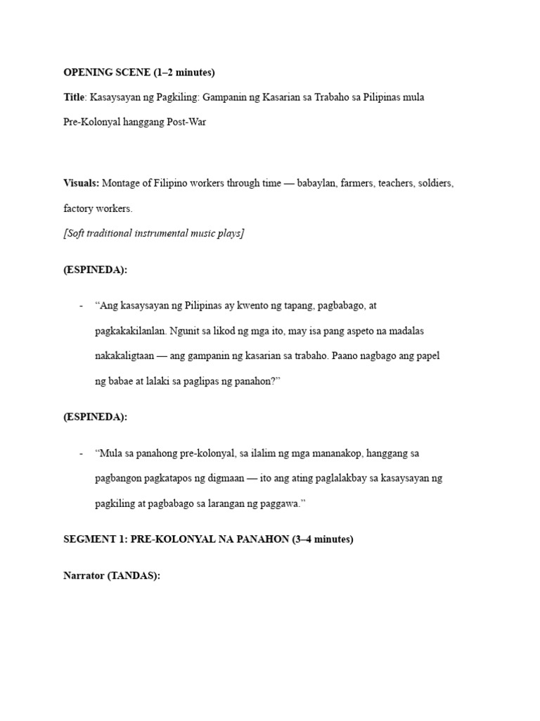 Multi Media Script | PDF
