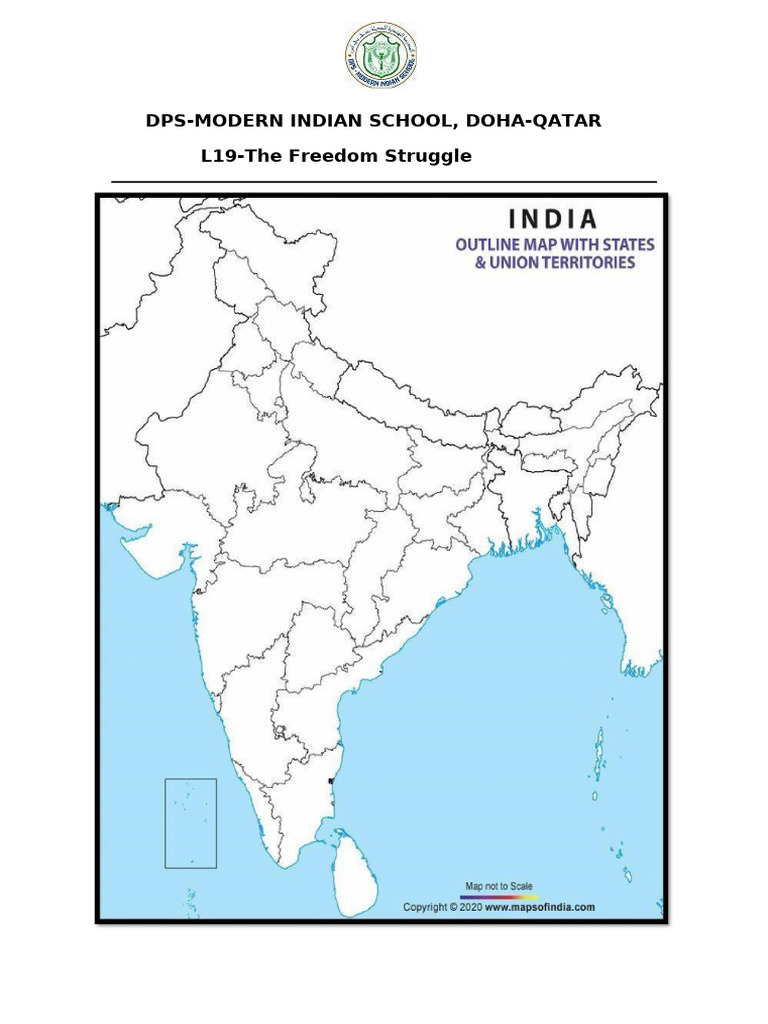 L19-Indian Political Map | PDF