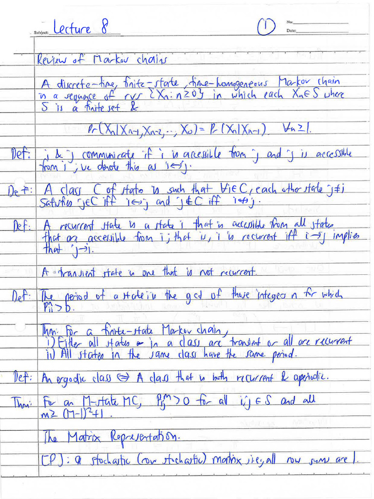 Lecture 8 | PDF
