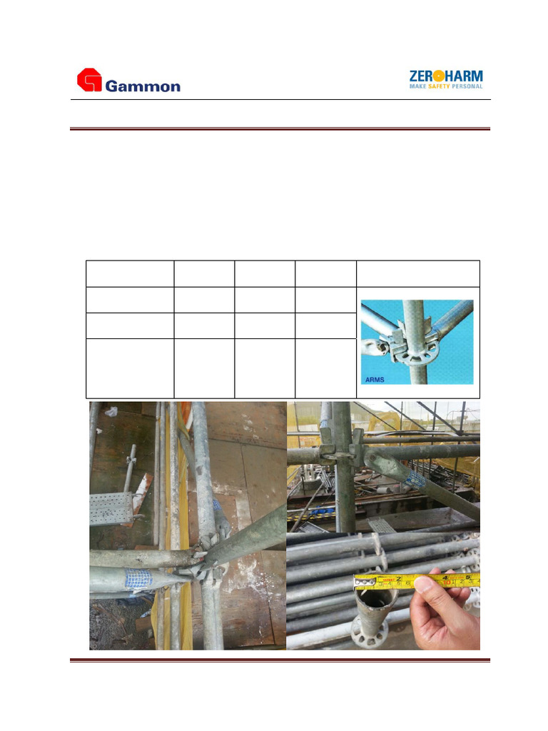 Engineering SWL For Falsework - ARMSr | PDF | Scaffolding
