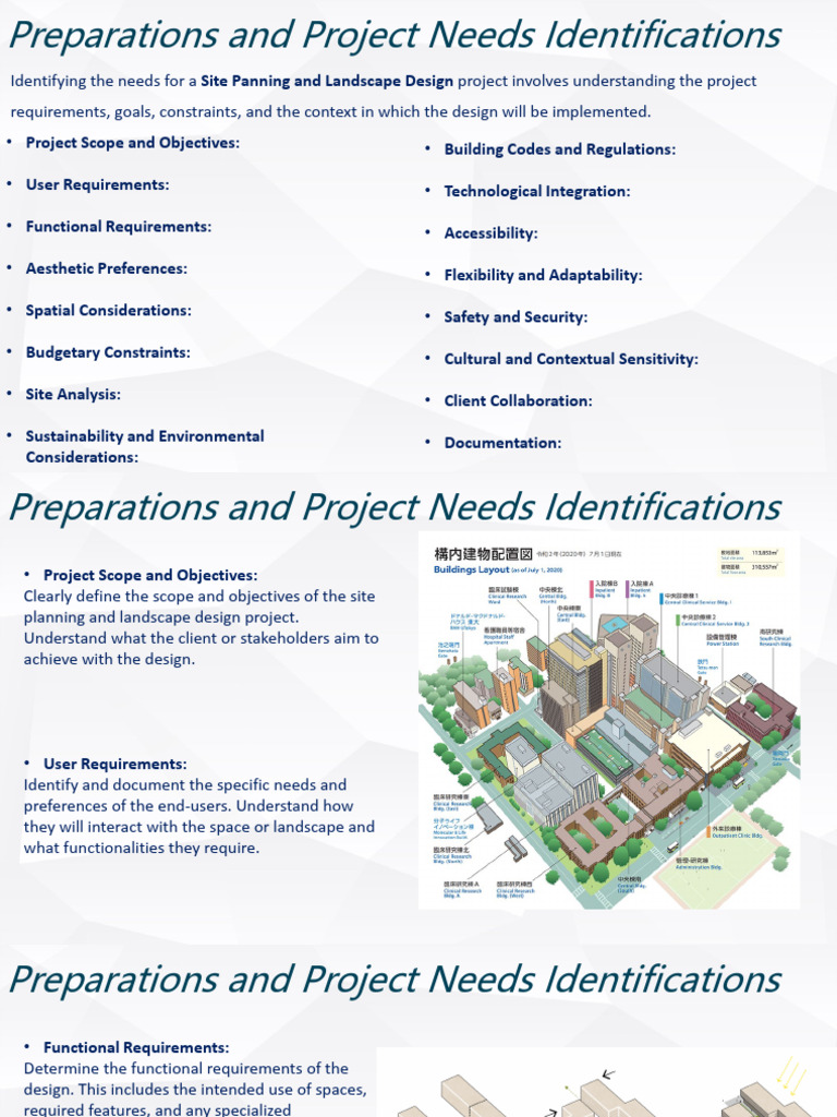 LECTURE 9 - Preparations and Project Needs Identifications | PDF ...