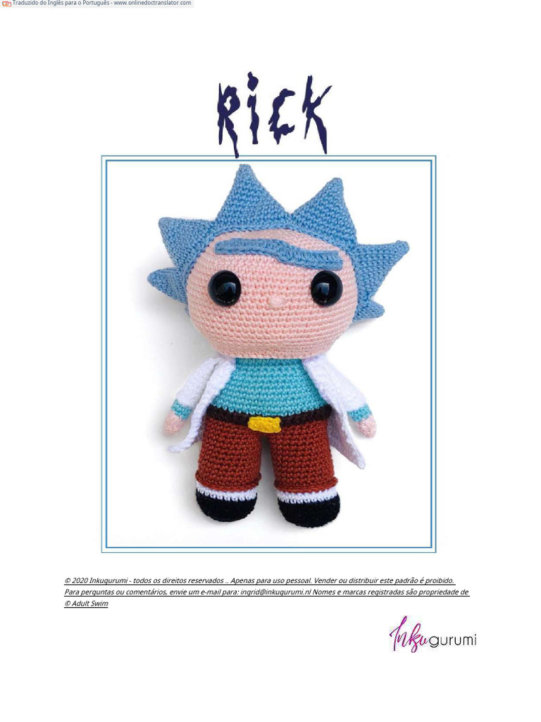 Rick Sanches 1 | PDF | Crochê