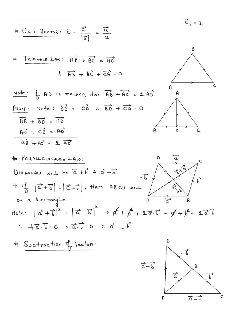 Vectors V2 | PDF