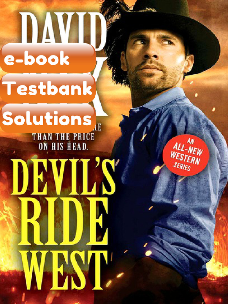 Devils Ride West David Nix eBook & Testbank | PDF | Services (Economics)