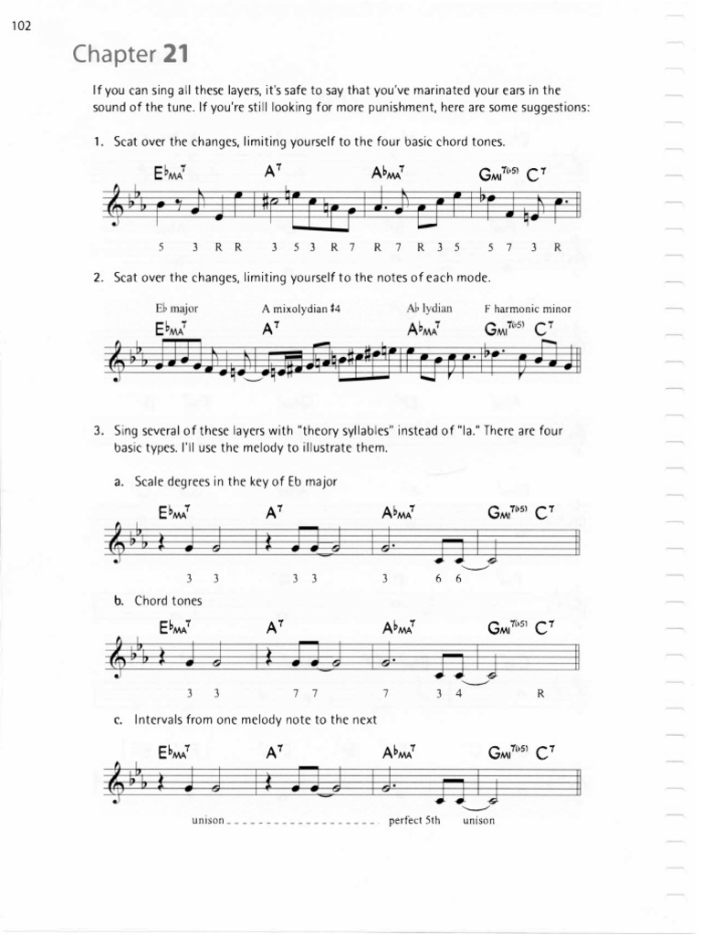 Excerpts Set 3 - 4 of 5 Metaphors For Musicians | PDF