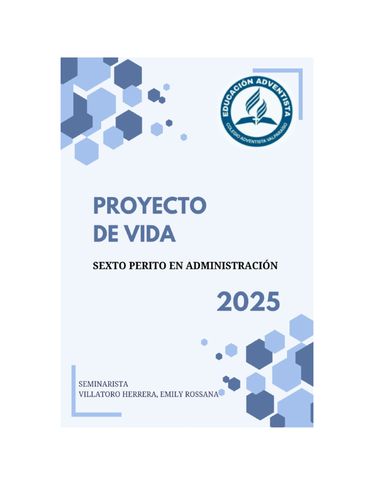 Proyecto de Vida 2025 | PDF | Dios