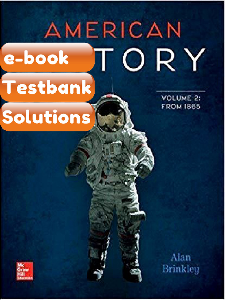 Testbank American History Connecting With the Past Vol 2 15th Edition ...