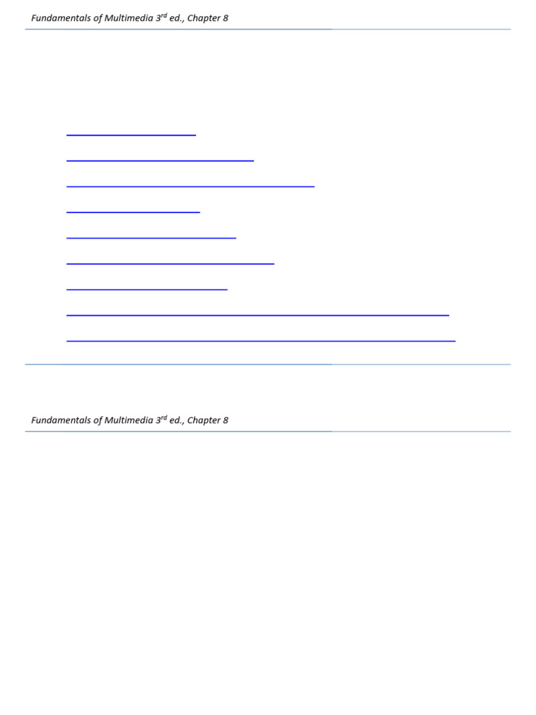 Chapter8 | PDF | Data Compression | Wavelet