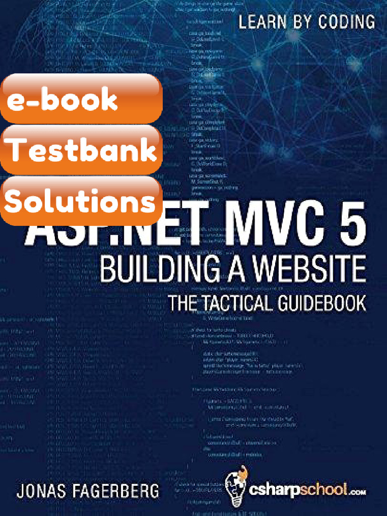 Testbank ASPNET MVC 5 Building a Website With Visual Studio 2015 and C ...