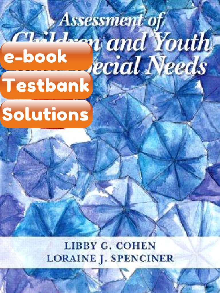 Testbank Assessment of Children and Youth With Special Needs Fast ...