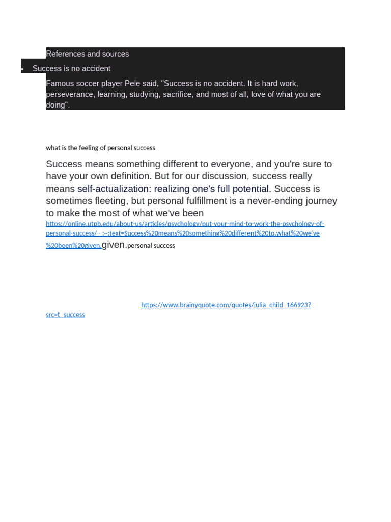 References and Sources | PDF