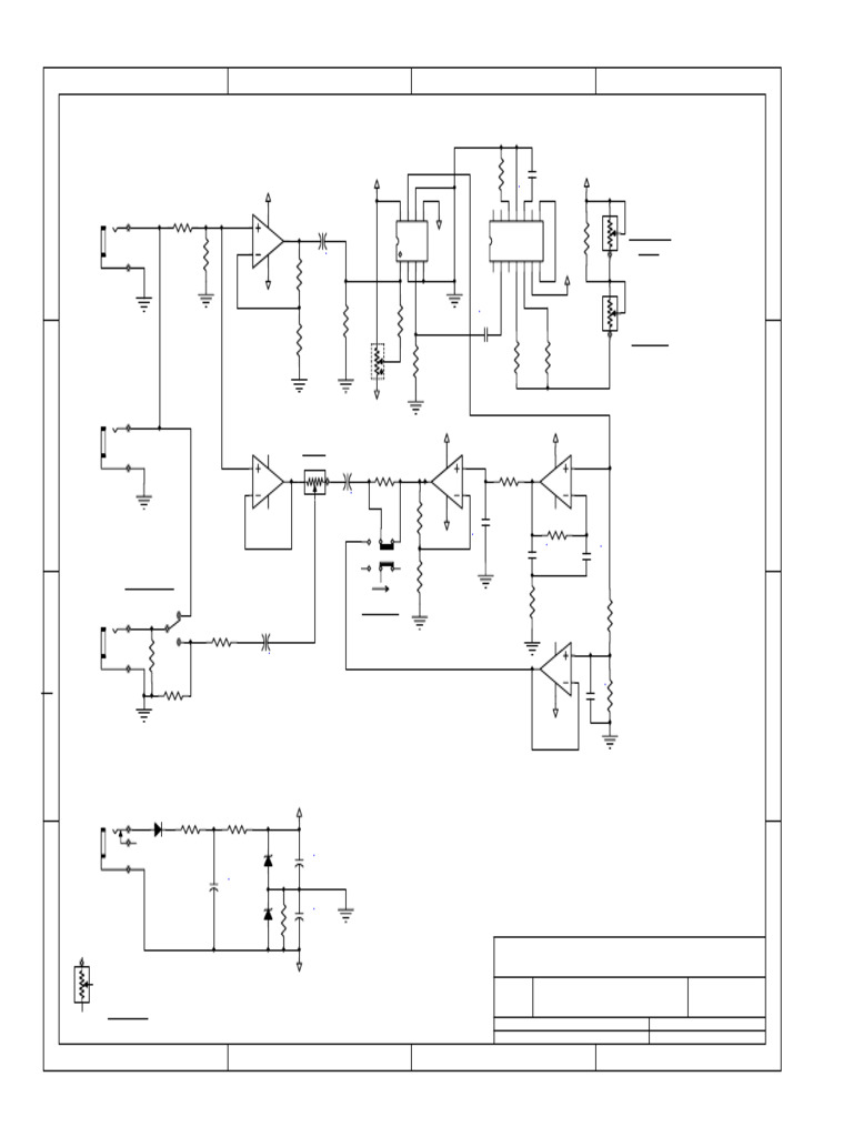 EHX Frequency Analyzer New - Schematic | PDF