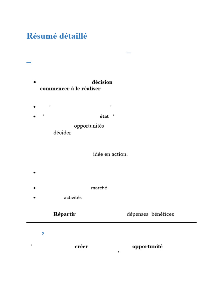 Resumer Creation | PDF | Innovation | Entrepreneuriat