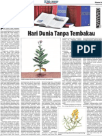 Hari Dunia Tanpa Tembakau