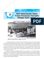 PKn 6 SD Nilai Kebersamaan Dalam Perumusan Pancasila