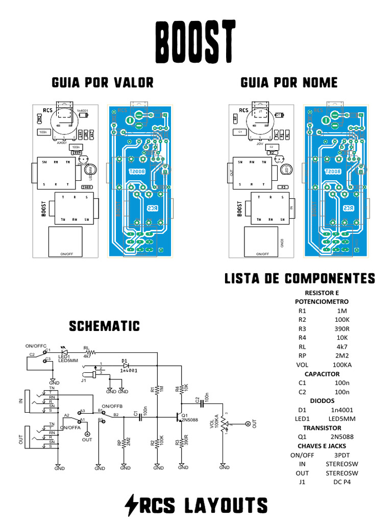 Rcs Boost - Schematic | PDF | Electronic Design | Electrical Engineering
