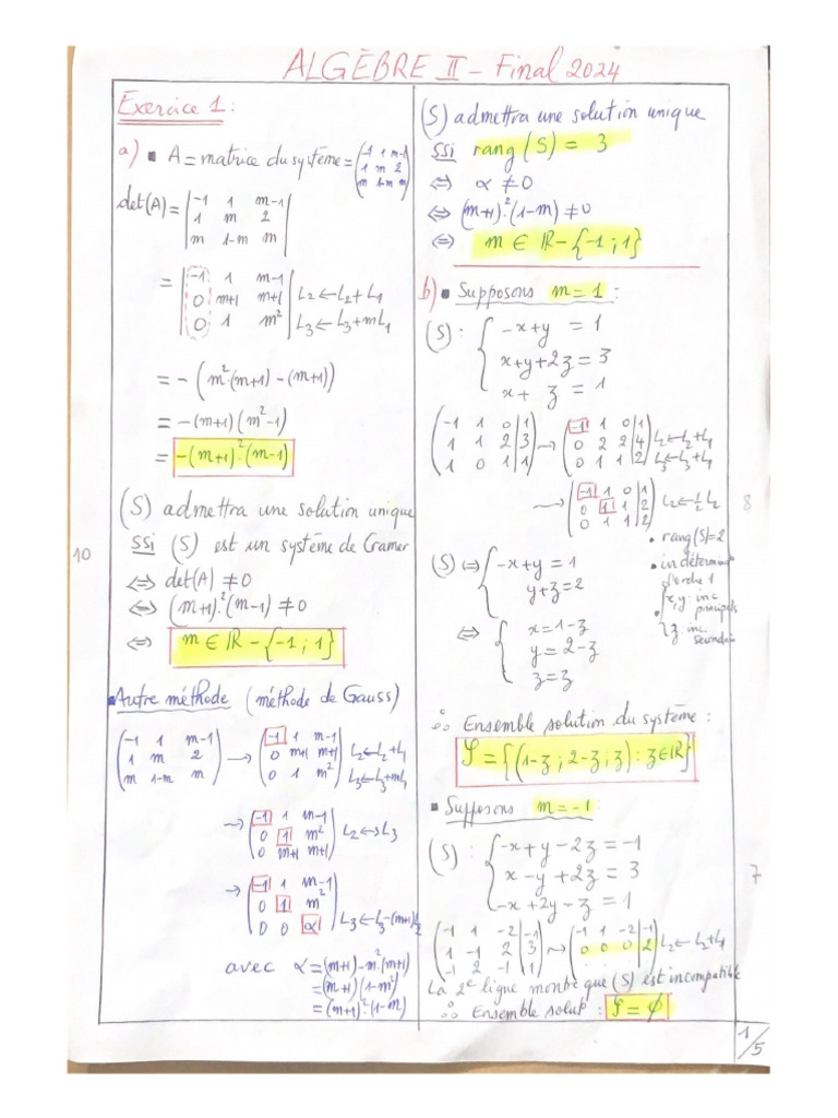 Correction Final 2024 | PDF