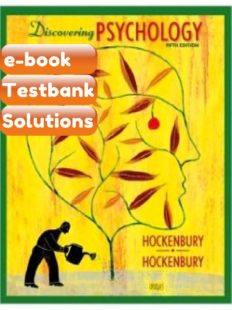 Testbank Discovering Psychology 5th Edition Don Hockenbury Fast Download | PDF | Mental Disorder ...