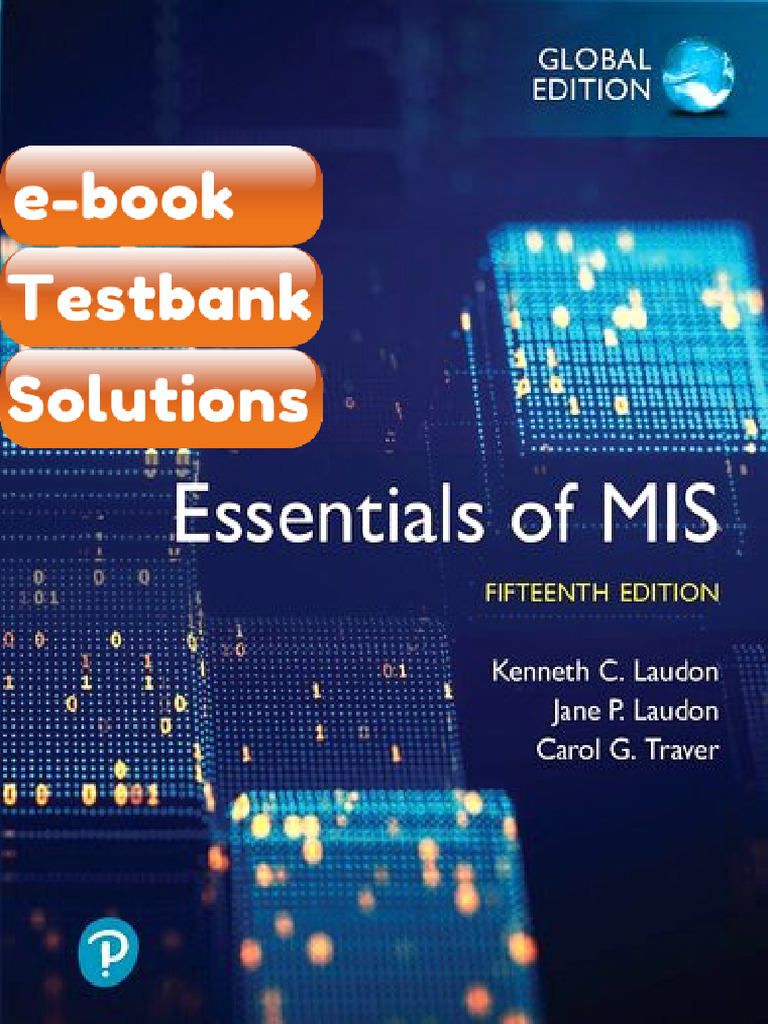 Essentials of MIS Management Information Systems 15th Global Edition ...