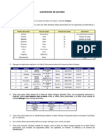 Ejercicios de Access