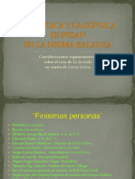 La Réplica y La Súplica Se Pesan en La Misma Balanza