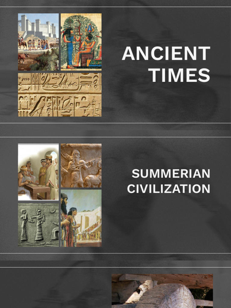 Ancient Times (Different Civilization) PTX | PDF