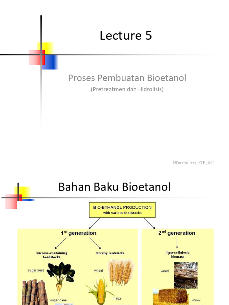 Proses Pembuatan Bioetanol | PDF