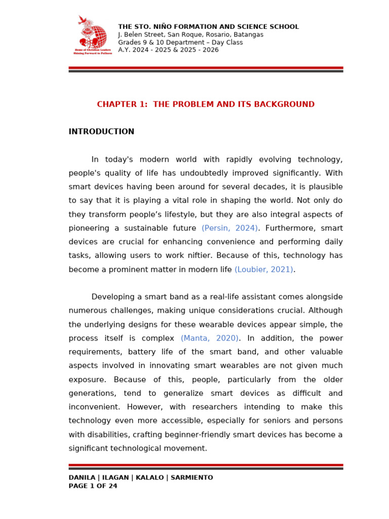 03 Chapters 1 5 2024 2025 2025 2026 Final | PDF | Wearable Technology ...