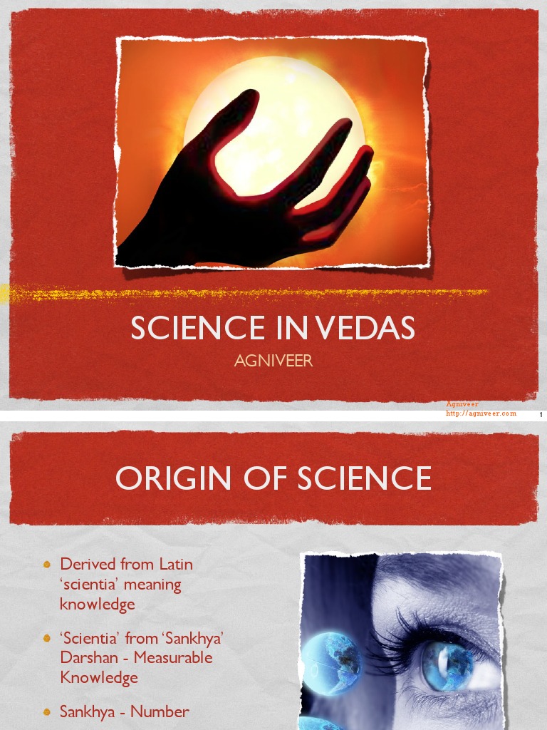 Science in Vedas Vedas