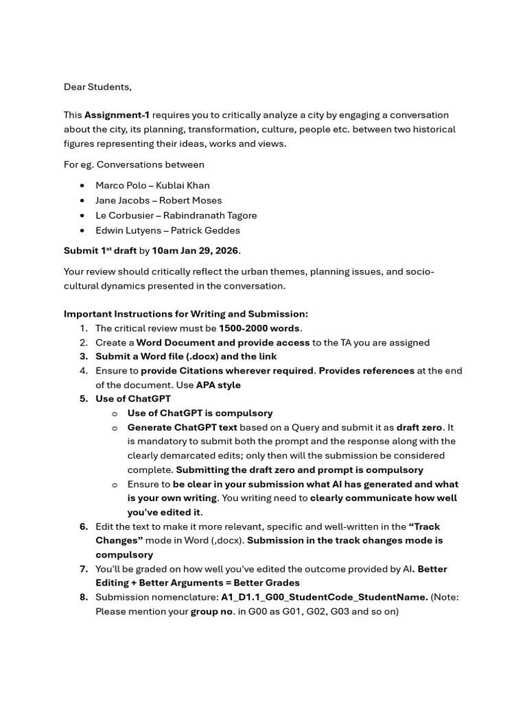 Assignment Draft | PDF
