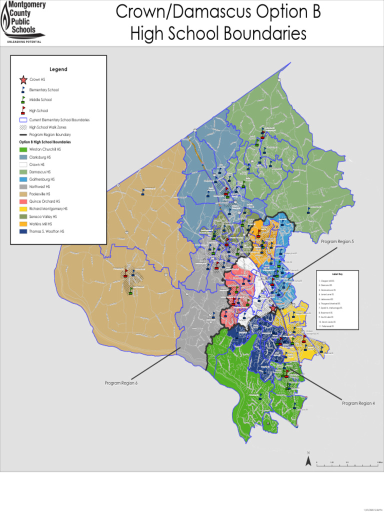 Crown Option B HS Large Map | PDF