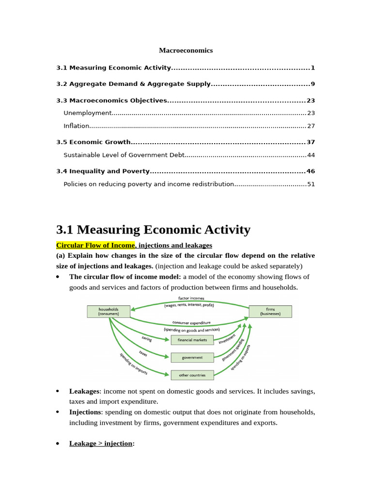Macro | PDF | Gross Domestic Product | Inflation